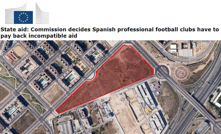 Ayudas estatales: la Comisión decide que los clubes de fútbol profesional españoles deben devolver las ayudas incompatibles
